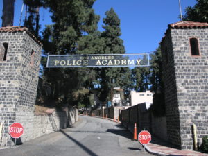 LAPD Academy entrance