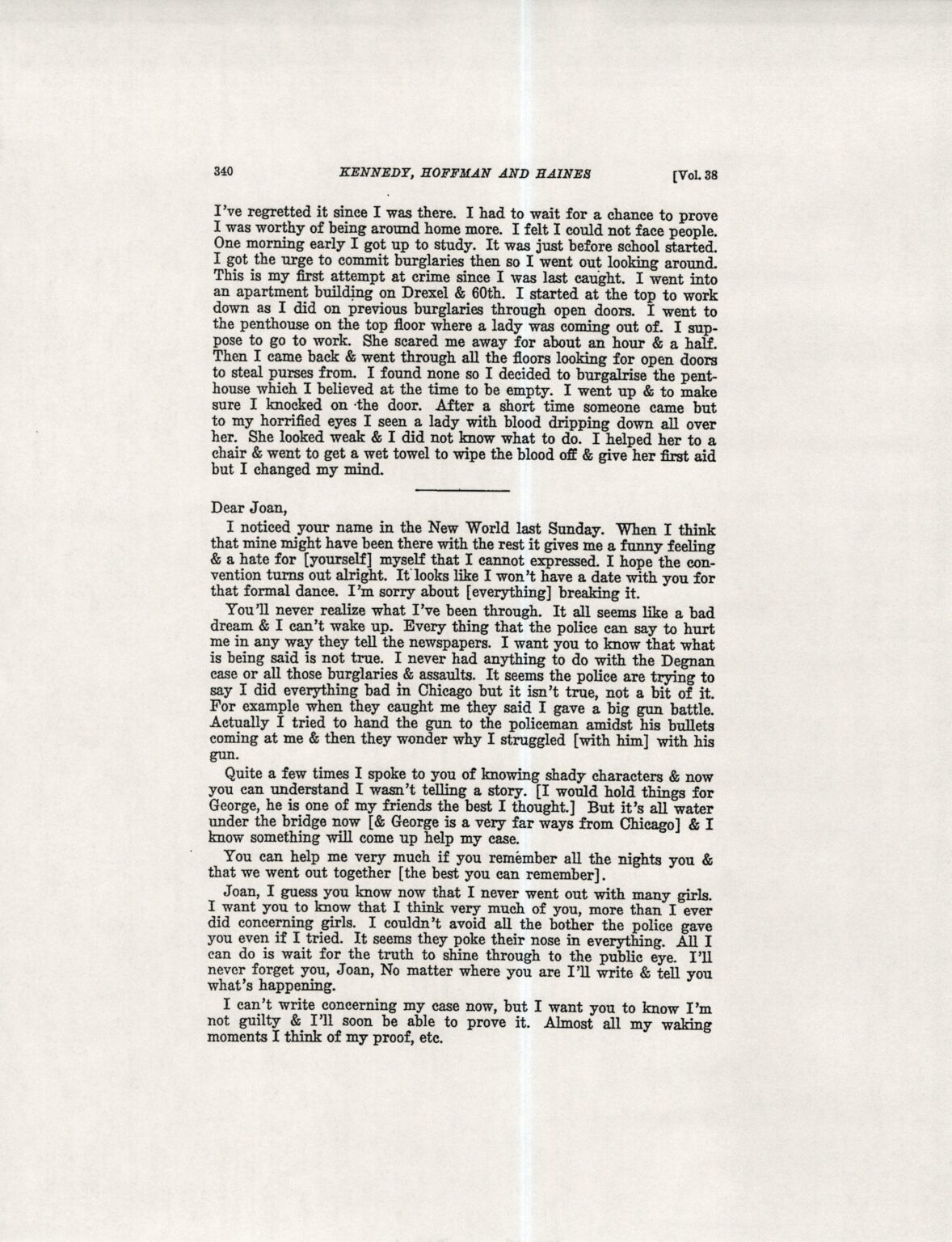 The 19456 Chicago Lipstick Killer Murders; The Teen William Heirens