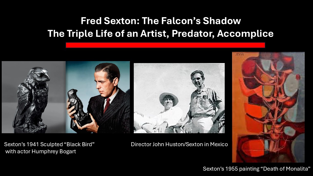 Fred Sexton-The Falcon’s Shadow: The Triple Life of an Artist; Predator ...